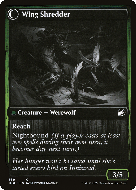 Bird Admirer // Wing Shredder (DBL-169) (Foil)