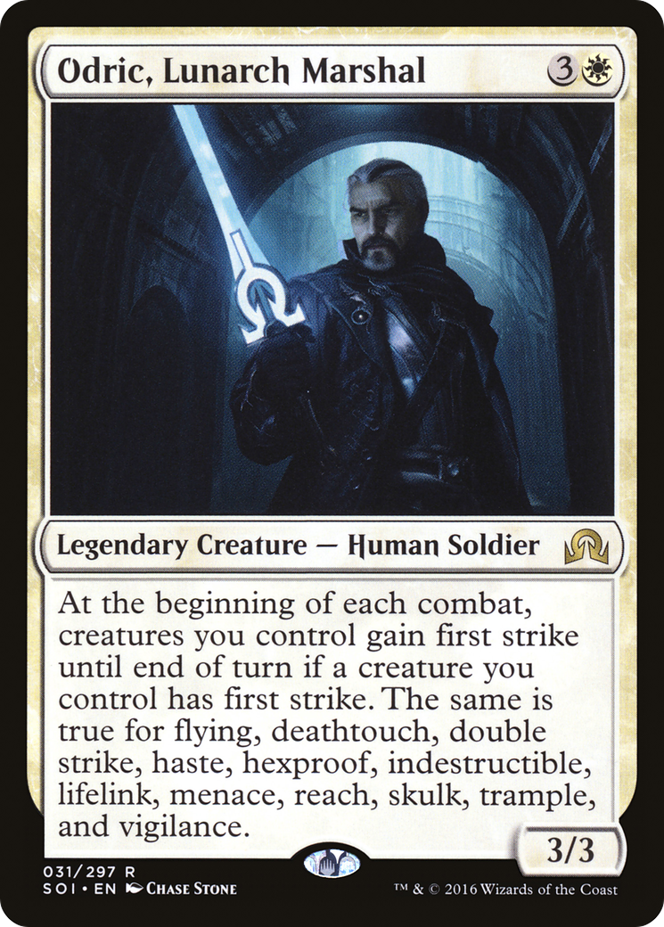 Odric, Lunarch Marshal (SOI-031) (Foil)
