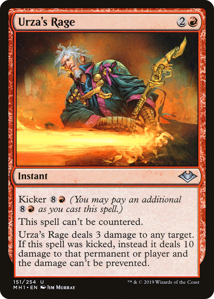 Urza's Rage (MH1-151) (Foil)