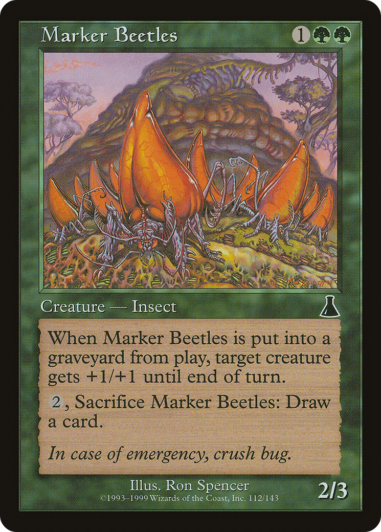 Marker Beetles (UDS-112) (Foil)