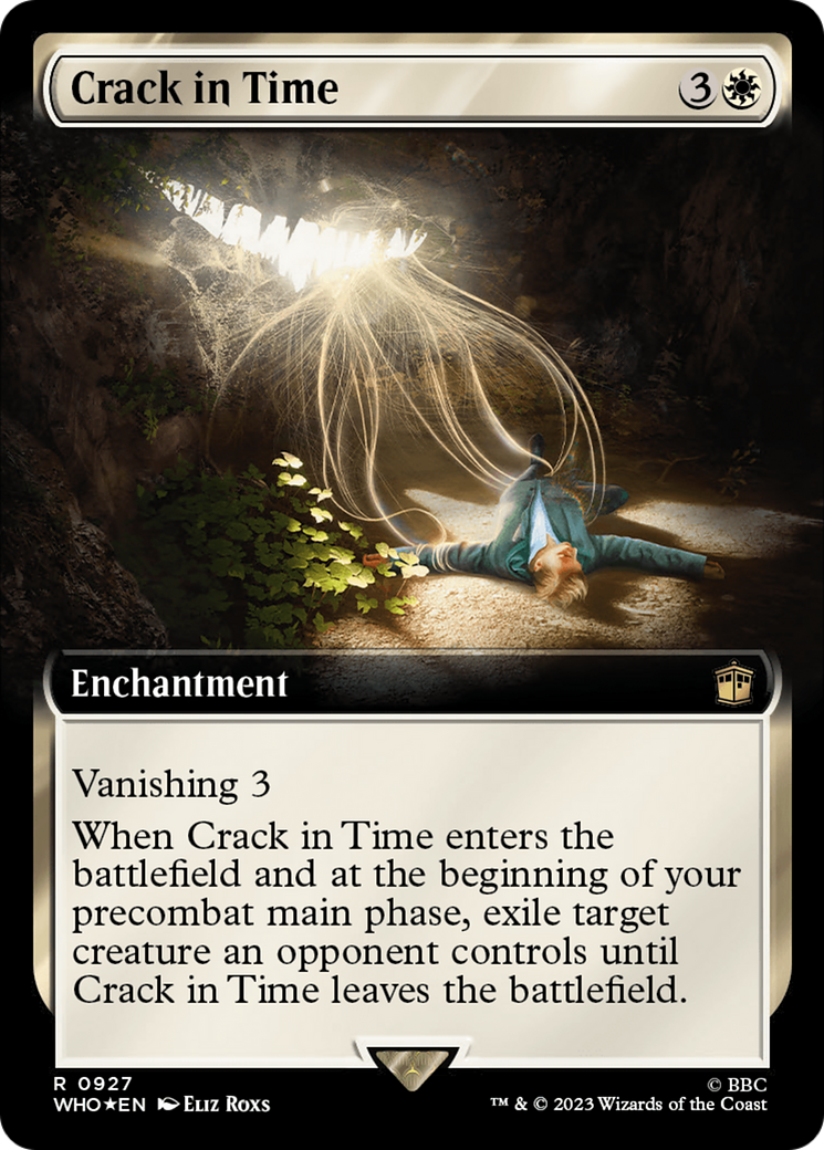 Crack in Time (WHO-927) (Extended Art) (Surge Foil)