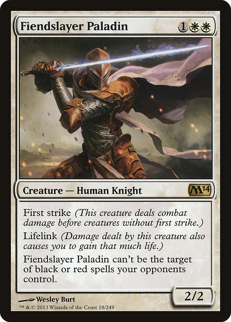 Fiendslayer Paladin (M14-018) (Foil)