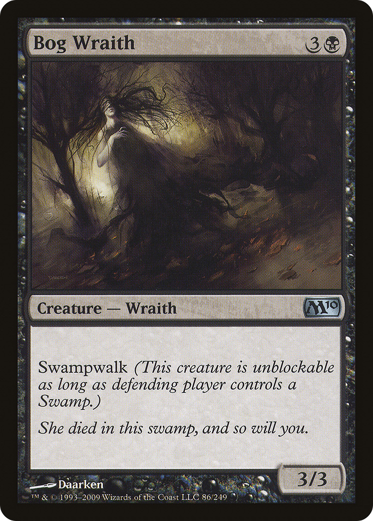Bog Wraith (M10-086) (Foil)