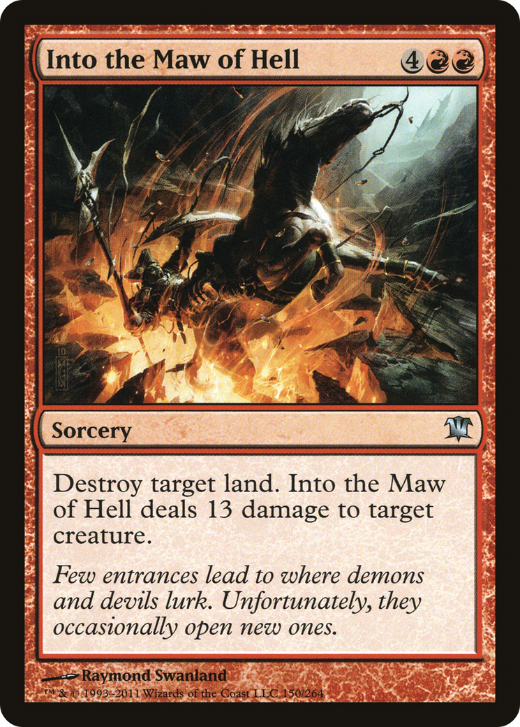 Into the Maw of Hell (ISD-150) (Foil)