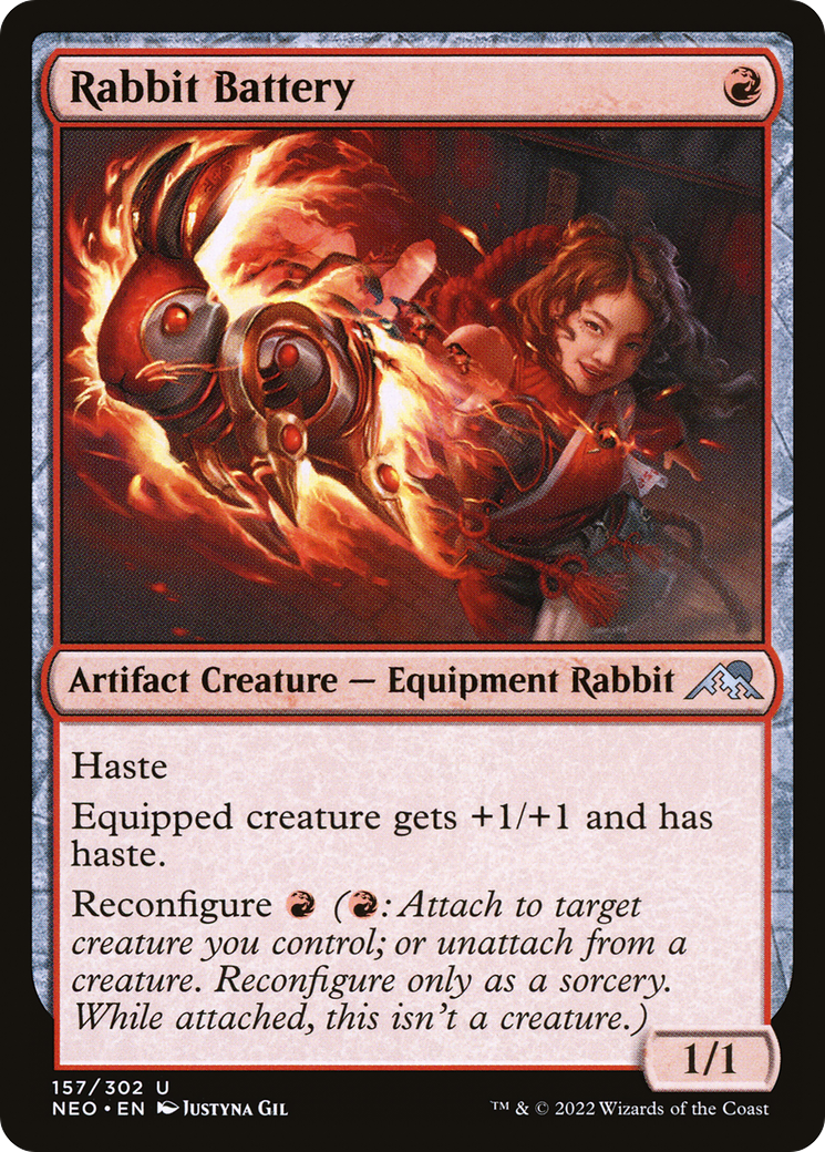 Rabbit Battery (NEO-157) (Foil)