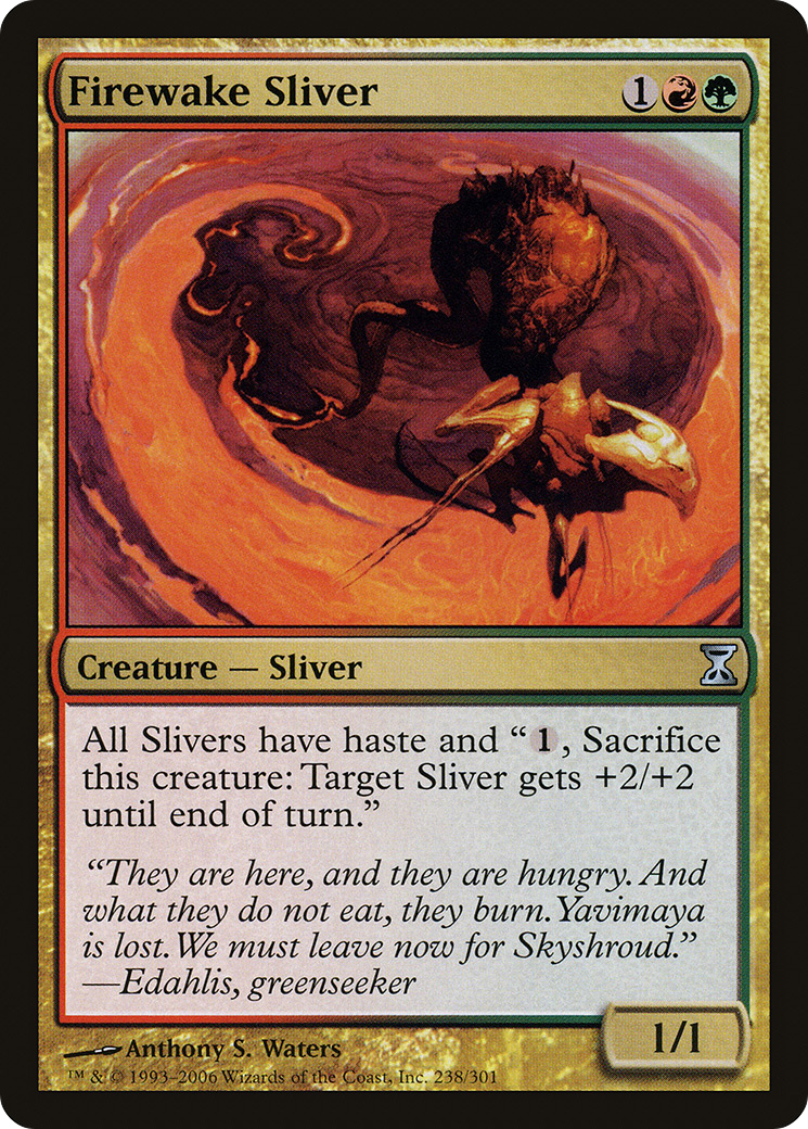 Firewake Sliver (TSP-238) (Foil)