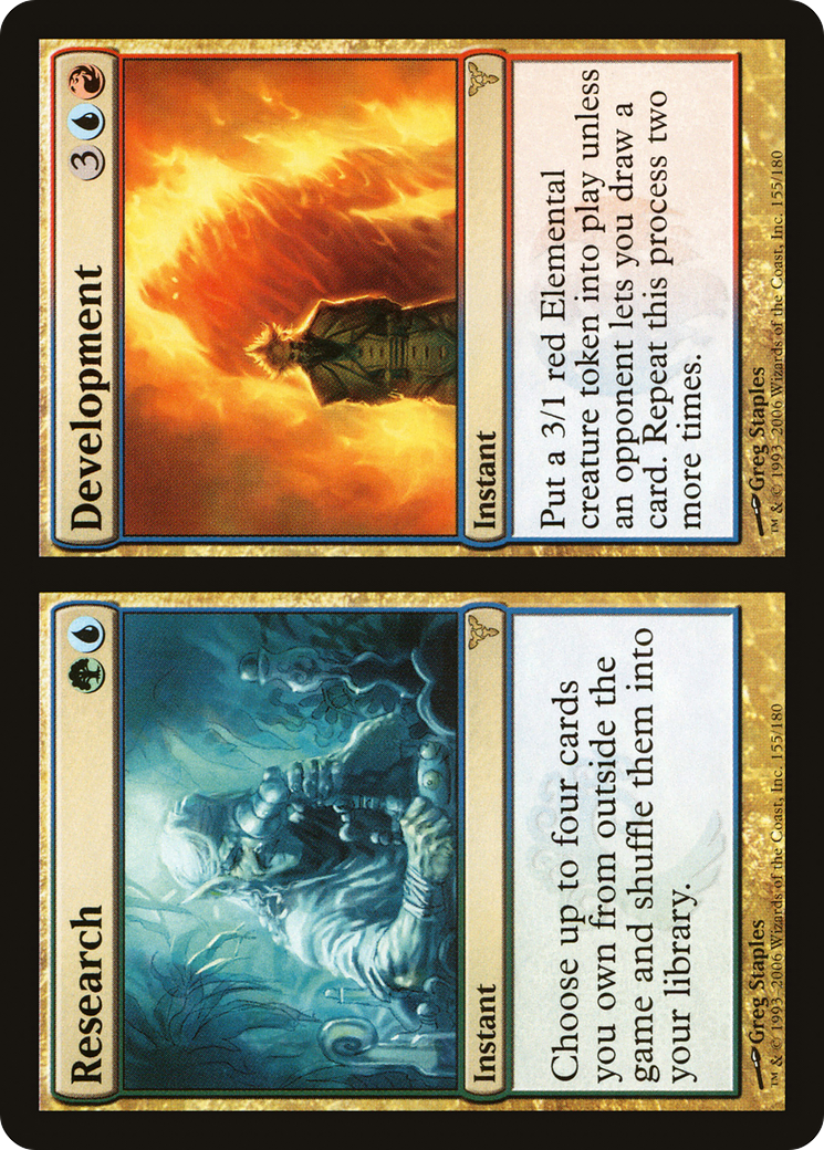 Research // Development (DIS-155) (Foil)