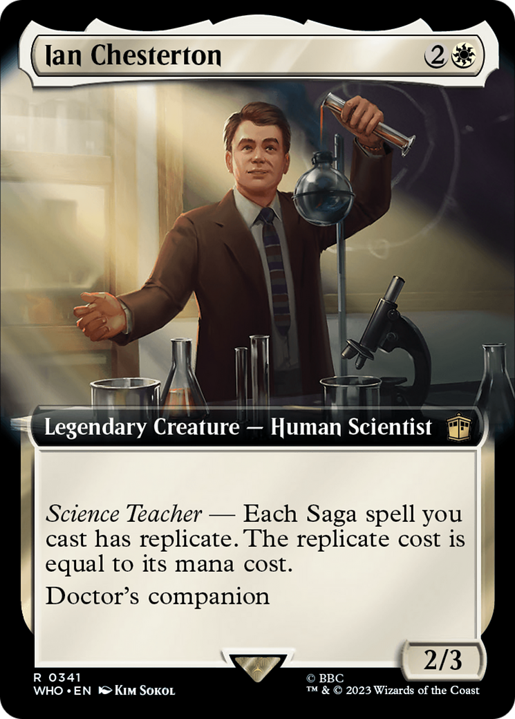 Ian Chesterton (WHO-341) (Extended Art) (Foil)