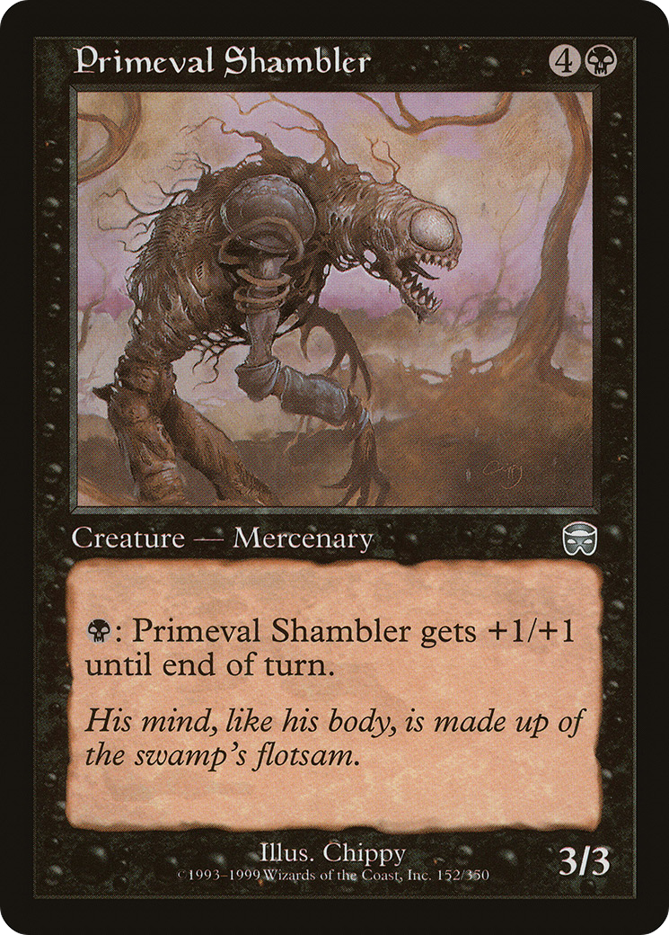 Primeval Shambler (MMQ-152) (Foil)