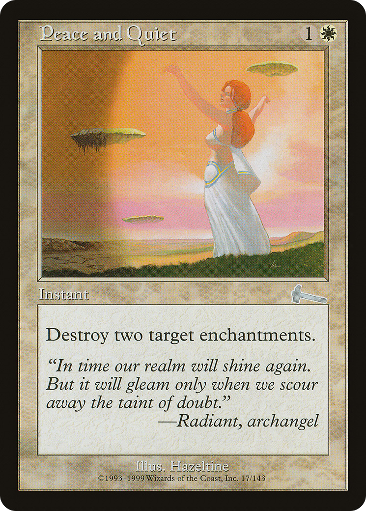 Peace and Quiet (ULG-017) (Foil)