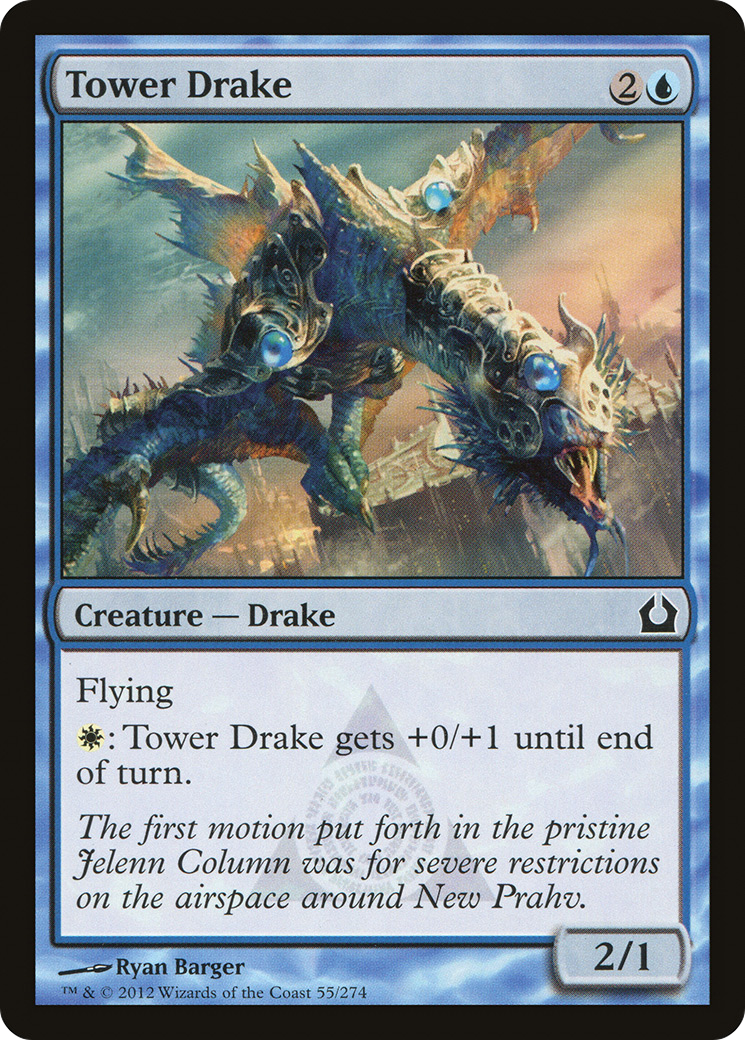 Tower Drake (RTR-055) (Foil)