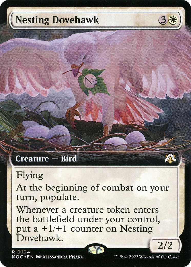 Nesting Dovehawk (MOC-104) (Extended Art)