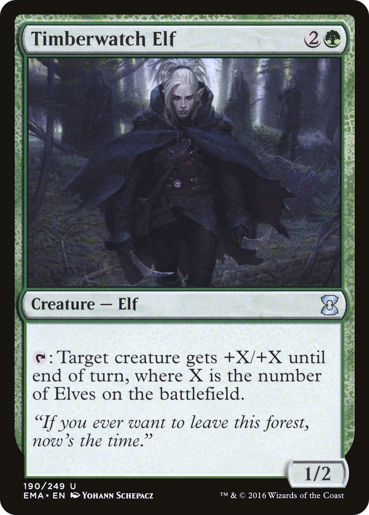 Timberwatch Elf (EMA-190) (Foil)