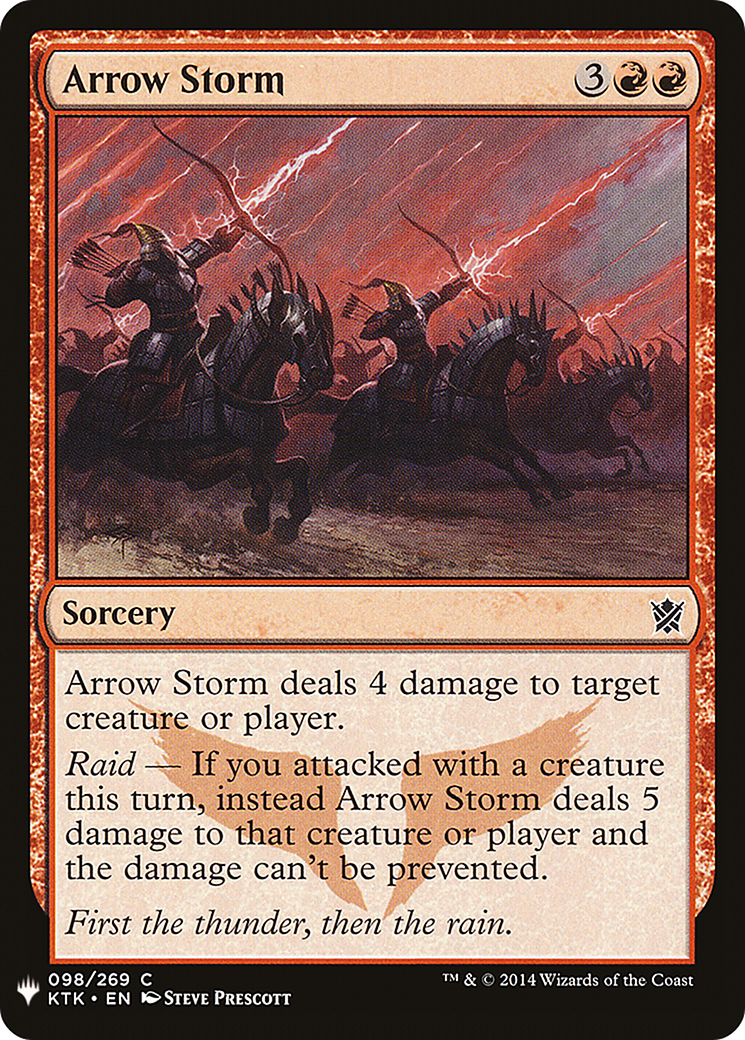 Arrow Storm (LIST-KTK-98)