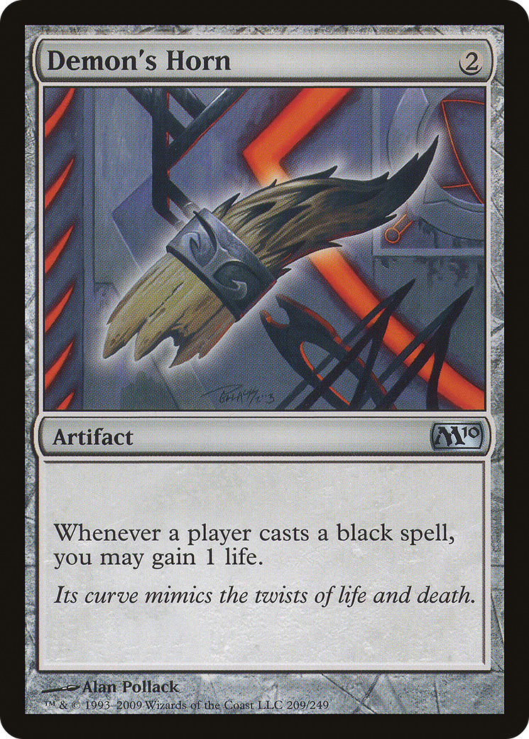 Demon's Horn (M10-209) (Foil)