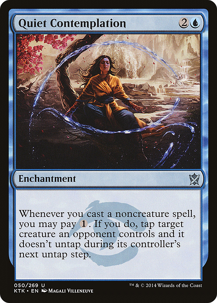 Quiet Contemplation (KTK-050) (Foil)