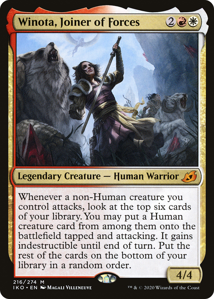 Winota, Joiner of Forces (IKO-216)