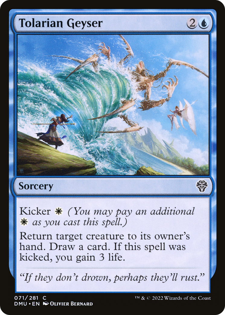 Tolarian Geyser (DMU-071) (Foil)