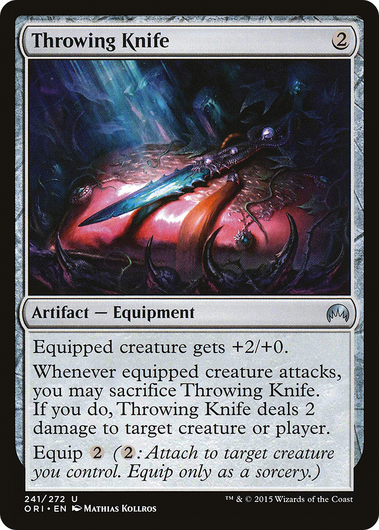 Throwing Knife (ORI-241) (Foil)