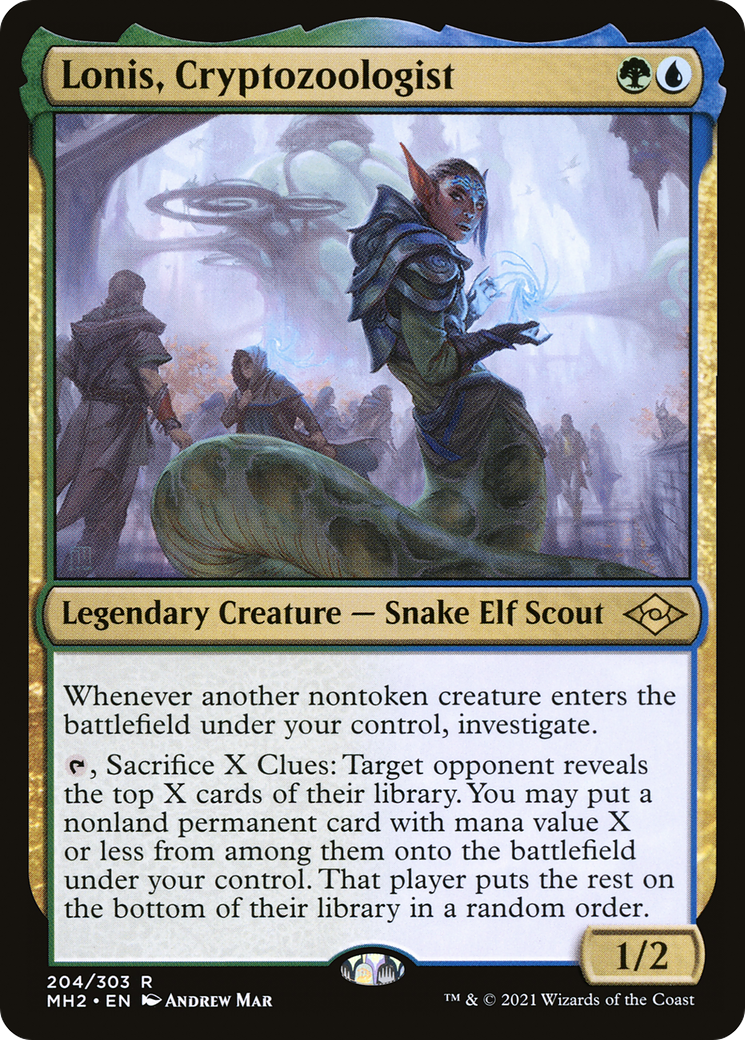 Lonis, Cryptozoologist (MH2-204) (Foil)