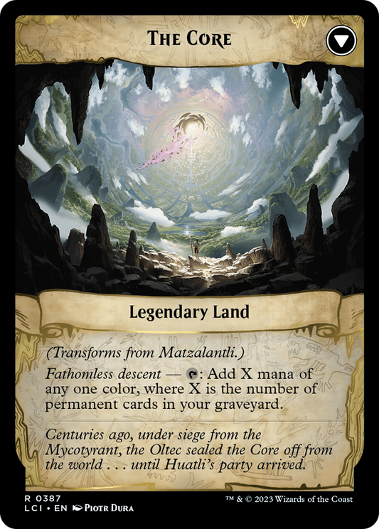Matzalantli, the Great Door // The Core (LCI-387) (Extended Art) (Foil)