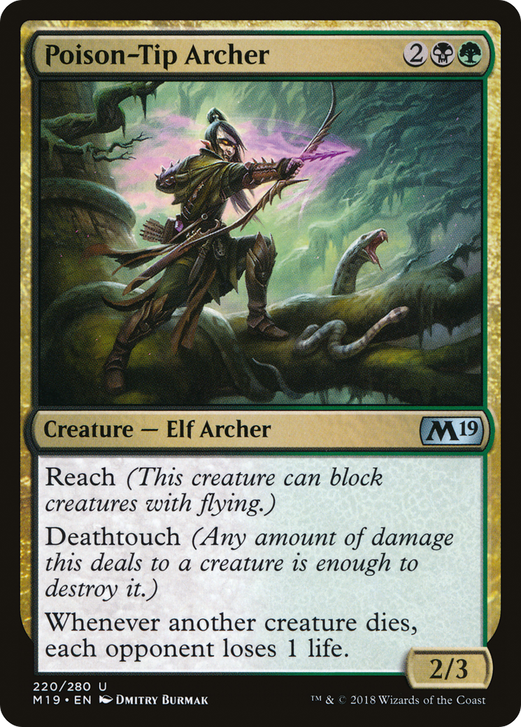 Poison-Tip Archer (M19-220) (Foil)