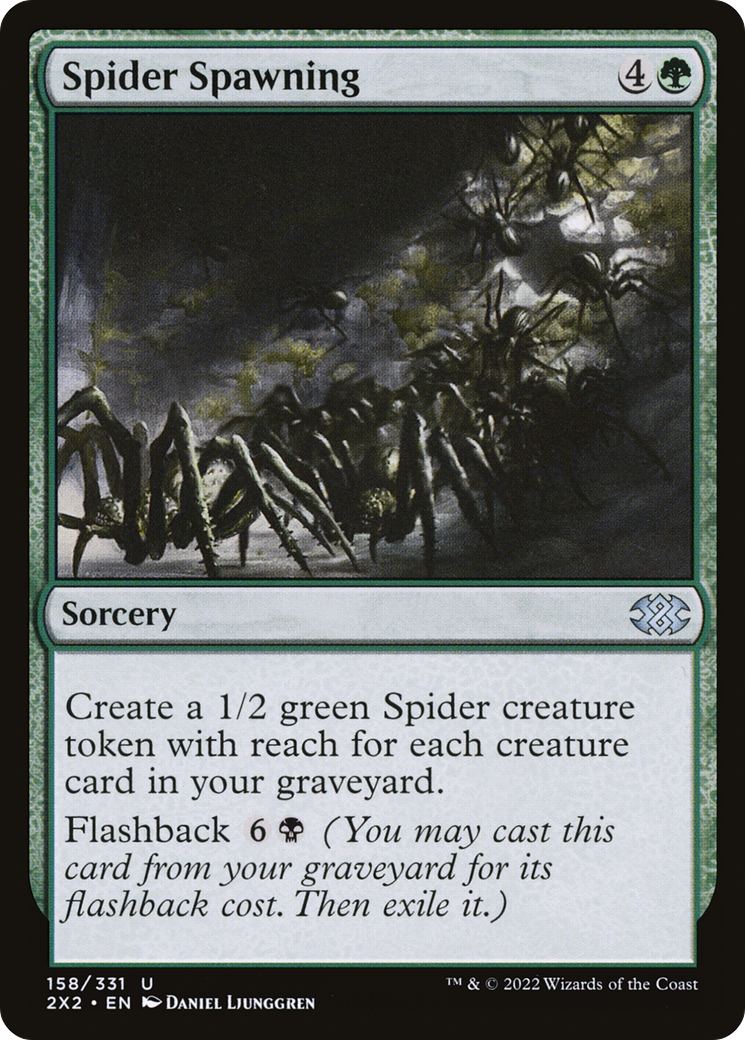 Spider Spawning (2X2-158) (Foil)