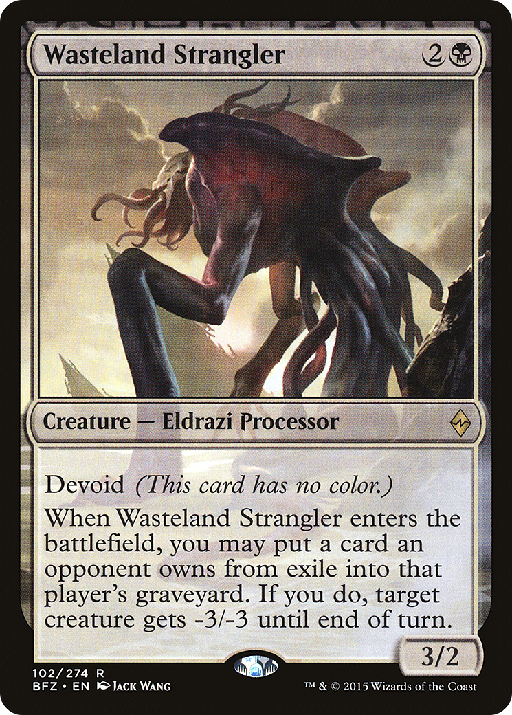 Wasteland Strangler (BFZ-102) (Foil)