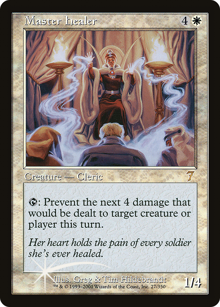 Master Healer (7ED-027★) (Foil)