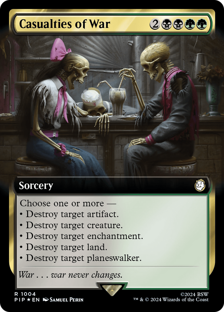 Casualties of War (PIP-1004) (Extended Art) (Surge Foil)