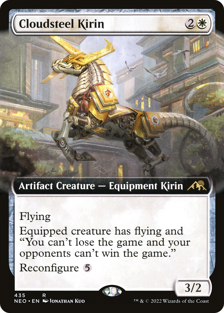 Cloudsteel Kirin (NEO-435) (Extended Art) (Foil)