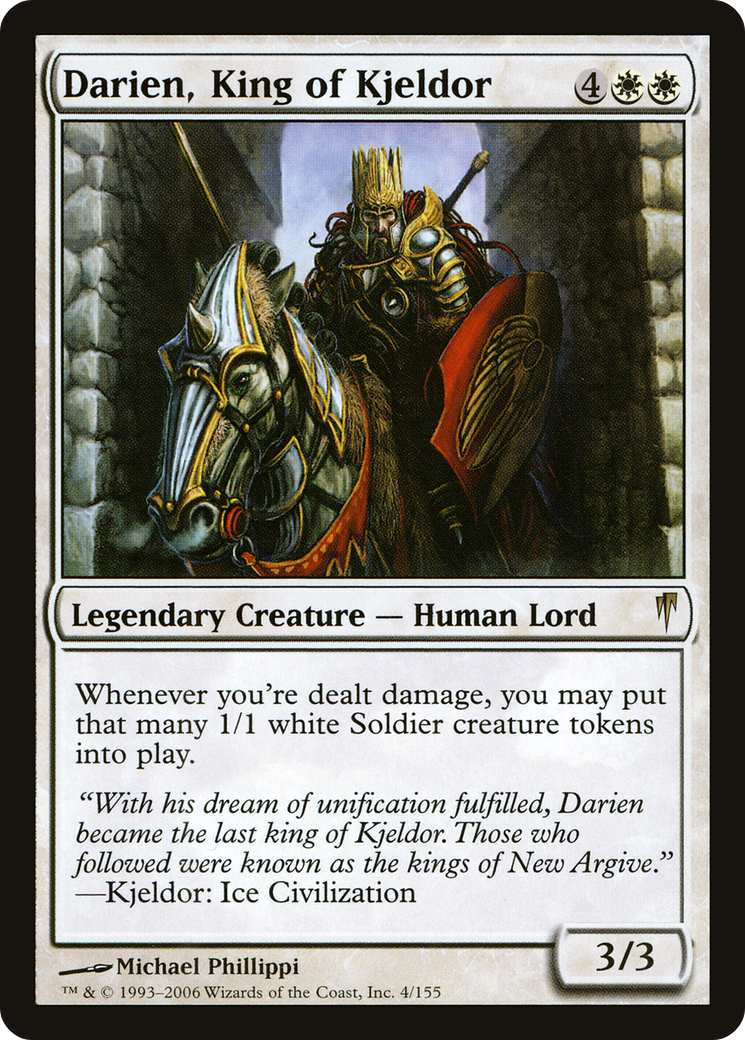 Darien, King of Kjeldor (CSP-004)