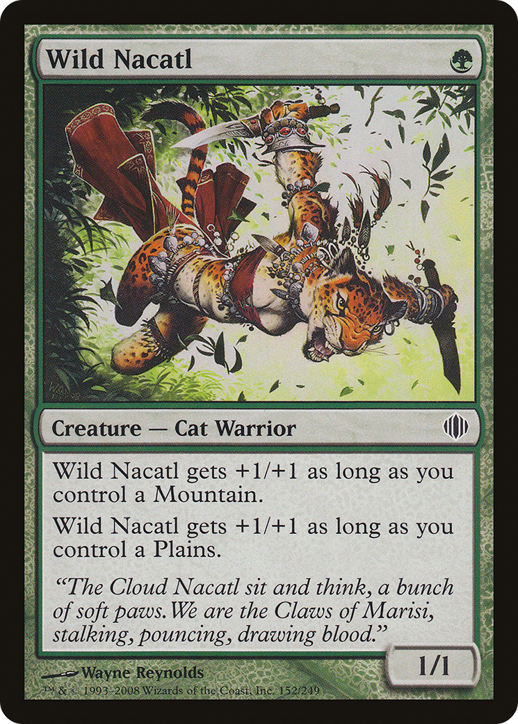 Wild Nacatl (ALA-152) (Foil)