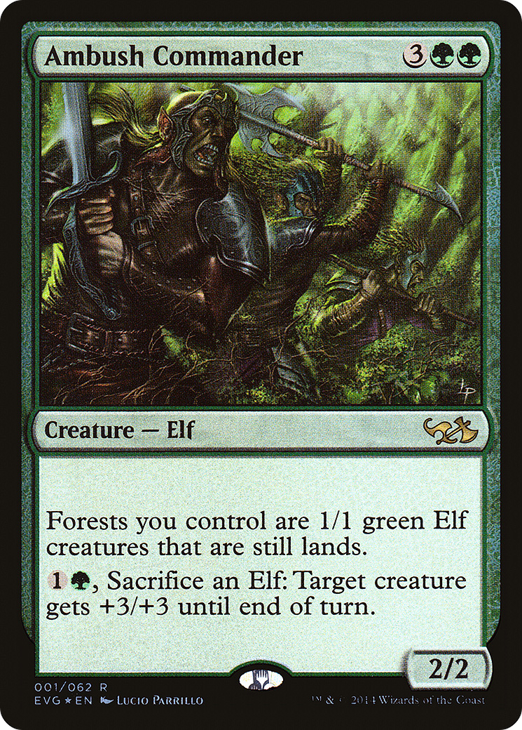 Ambush Commander (DD3-001) (Foil)