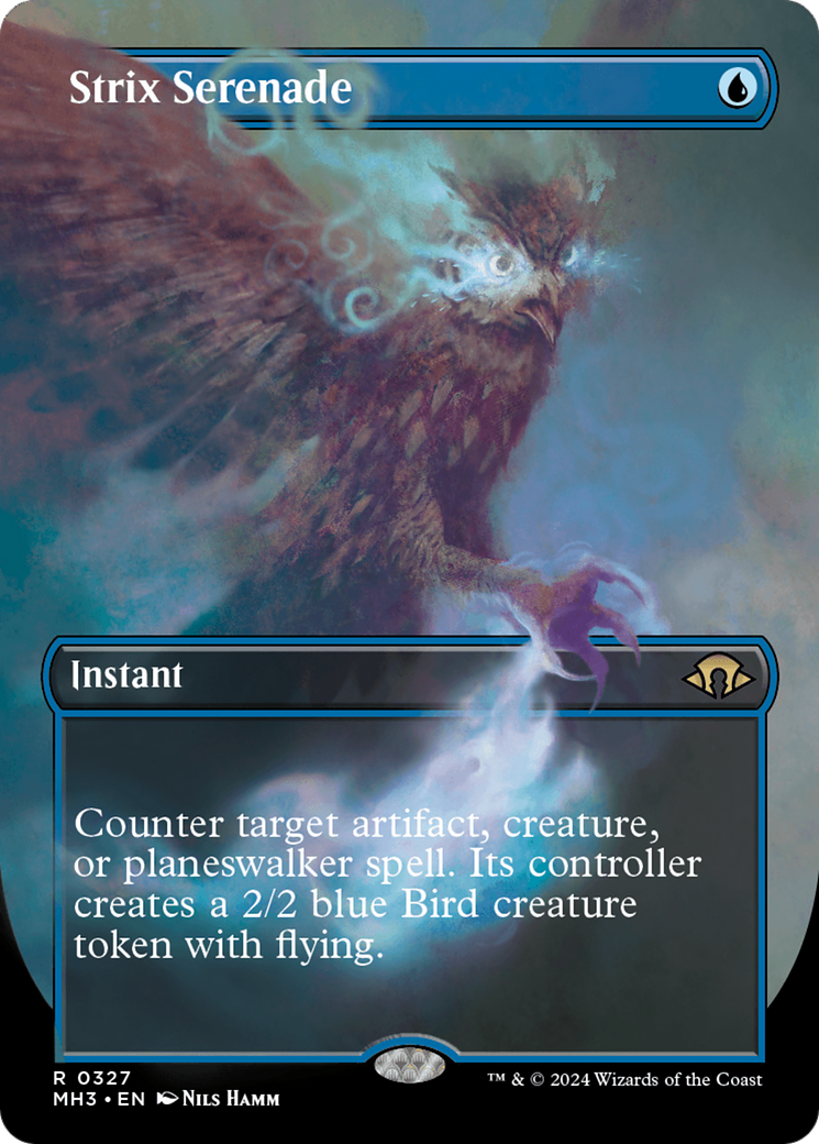 Strix Serenade (MH3-327) (Borderless) (Foil)