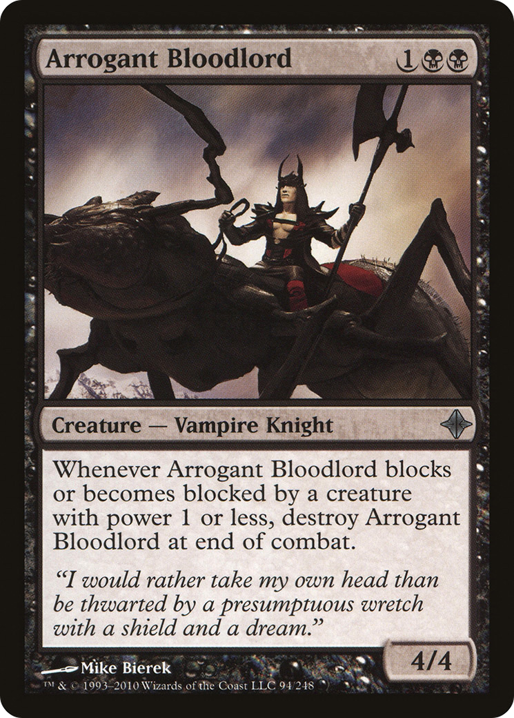 Arrogant Bloodlord (ROE-094) (Foil)