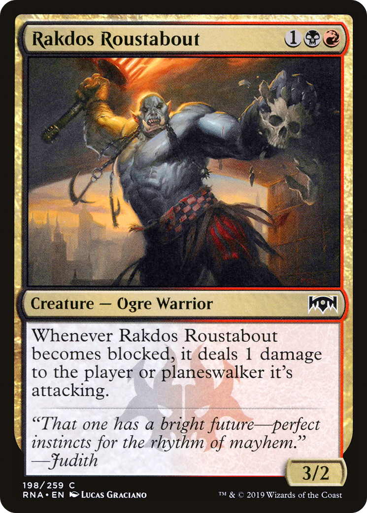 Rakdos Roustabout (RNA-198) (Foil)