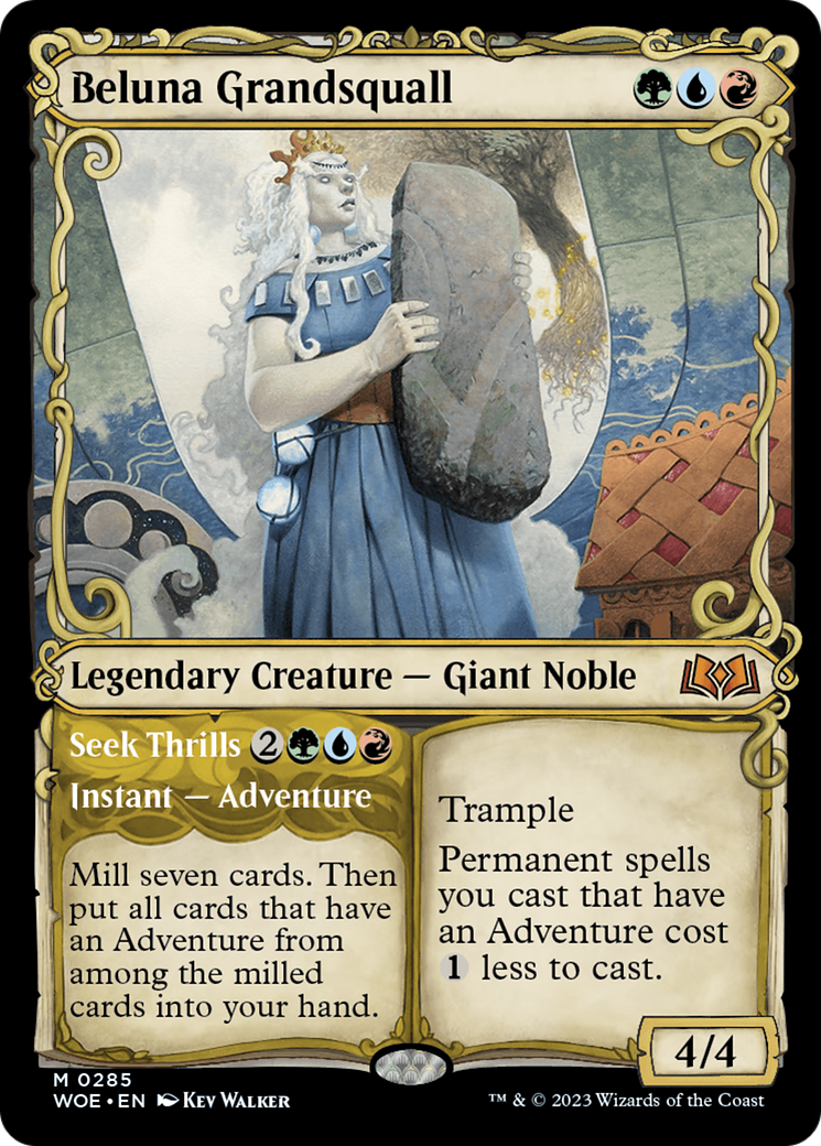 Beluna Grandsquall // Seek Thrills (WOE-285) (Showcase) (Foil)