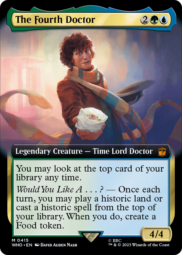 The Fourth Doctor (WHO-415) (Extended Art)