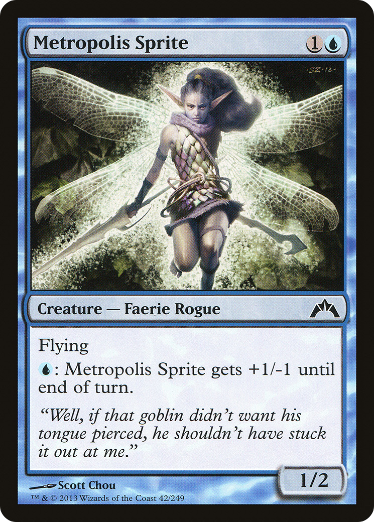 Metropolis Sprite (GTC-042) (Foil)