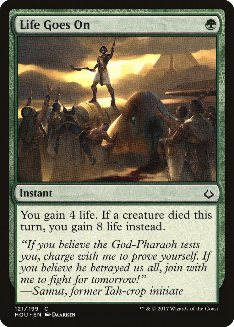 Life Goes On (HOU-121) (Foil)