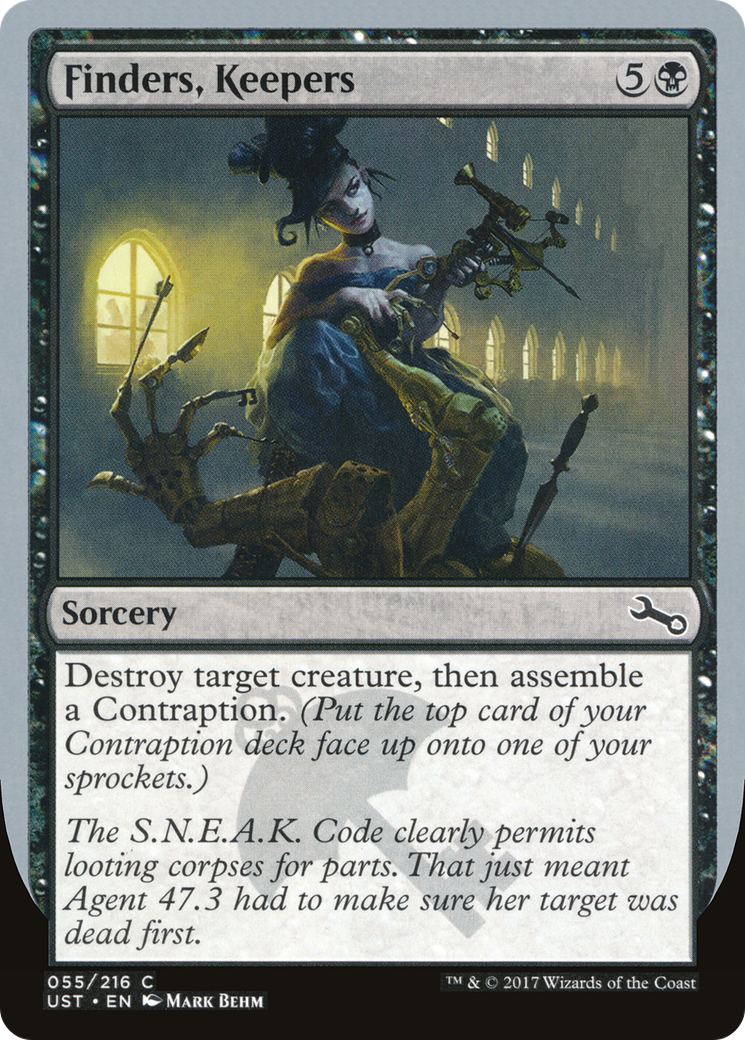 Finders, Keepers (UST-055)
