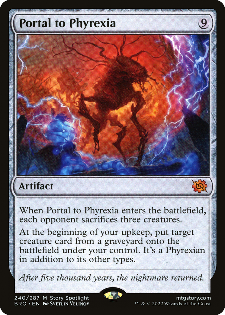 Portal to Phyrexia (BRO-240) (Foil)