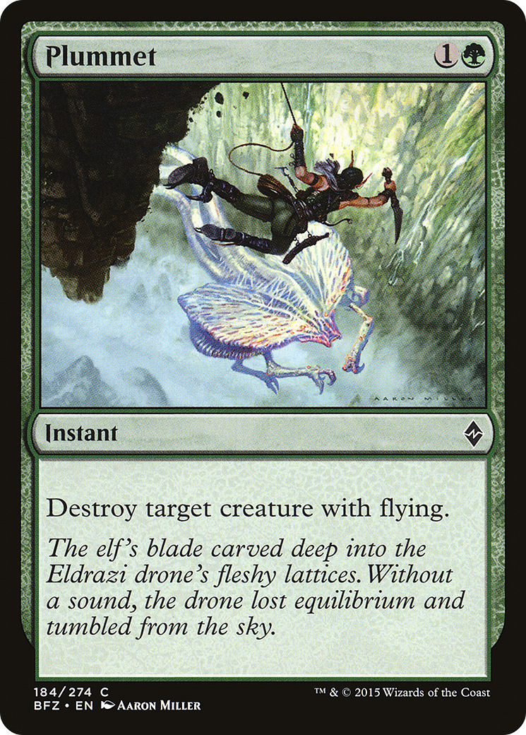 Plummet (BFZ-184) (Foil)