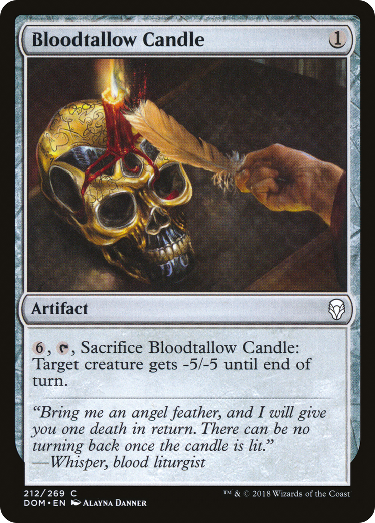 Bloodtallow Candle (DOM-212) (Foil)