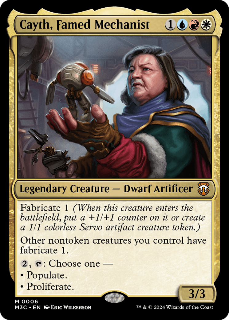 Cayth, Famed Mechanist (M3C-006)