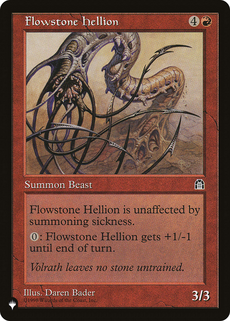 Flowstone Hellion (LIST-STH-84)