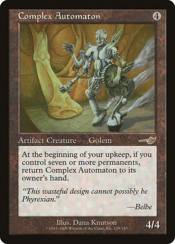 Complex Automaton (NMS-128)