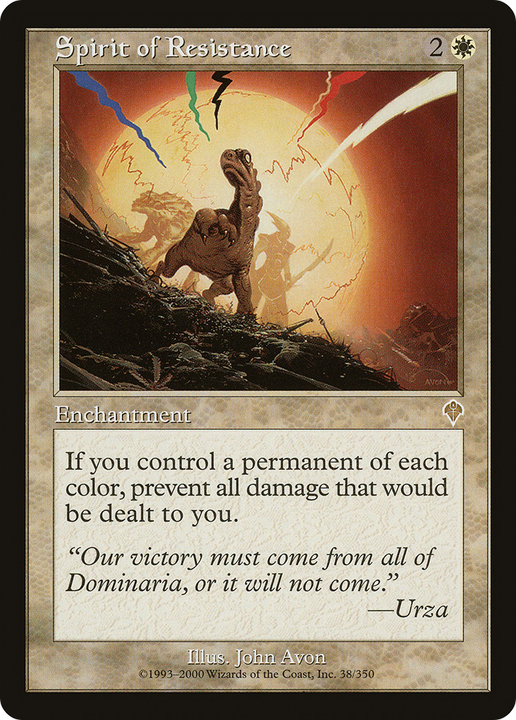 Spirit of Resistance (INV-038)