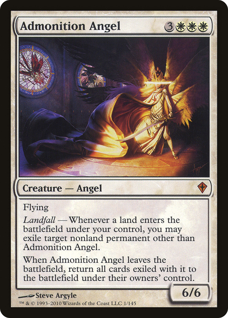 Admonition Angel (WWK-001) (Foil)